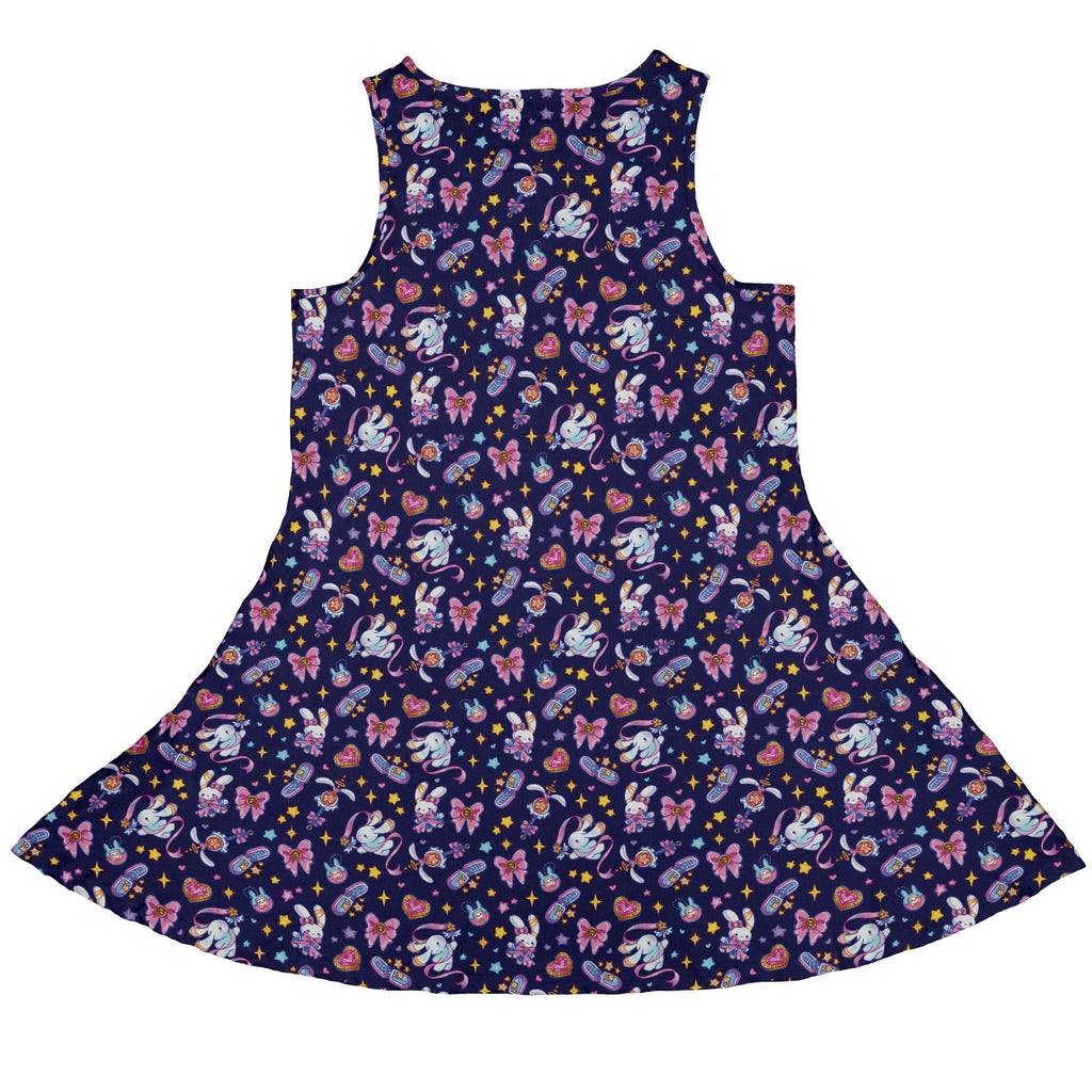 Magical Bunny Evolution Night Dress Geek Nerd animal patterns anime Design by Ardi Tong