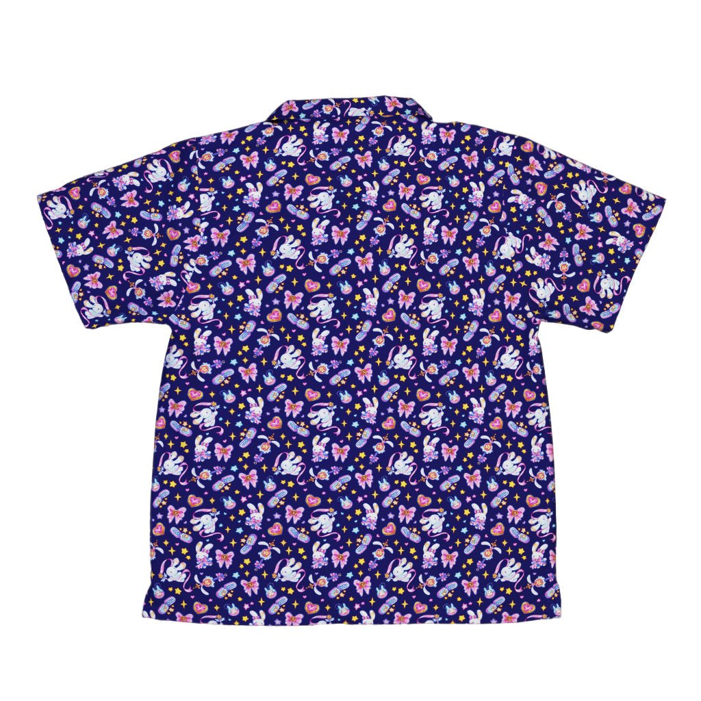 Magical Bunny Evolution Night Youth Hawaiian Shirt Geek Nerd animal patterns anime Design by Ardi Tong