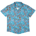 Mahjong Tiles Sunrise Anime Button Up Shirt - adult sizing - Anime - board game print