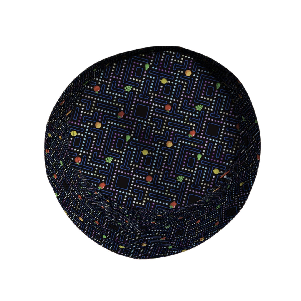 Maze Muncher Arcade Game Bucket Hat - Designs by Nathan - lx - B - Q3