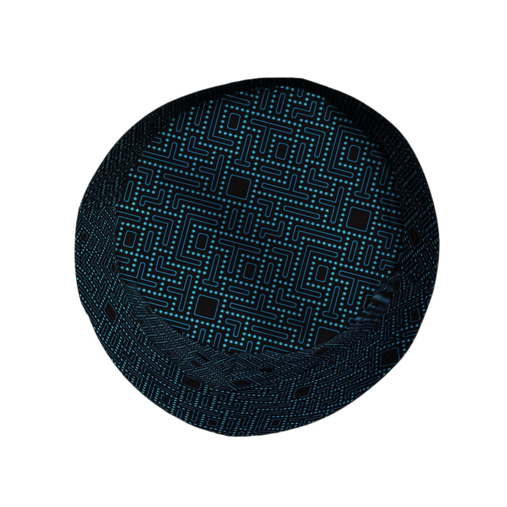 Maze Runner Neon Arcade Game Bucket Hat - Designs by Nathan - lx - B - Q3