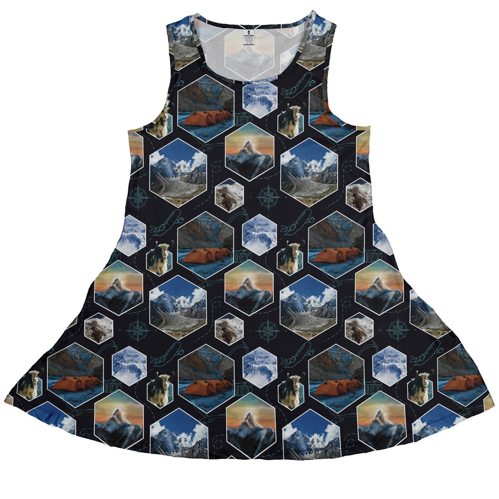 Mt Everest Wonder Dress Geek Nerd 0925 Designs by Nathan FLOW DESC WRITING