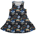 Mt Everest Wonder Dress Geek Nerd 0925 Designs by Nathan FLOW DESC WRITING