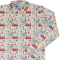 Music Paraphernalia Long Sleeve Button Up Shirt Geek Nerd 0925 adult sizing All Adult Button Up Shirts
