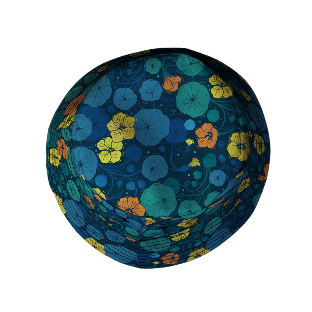 Nasturtium Bucket Hat Geek Nerd 0925 Botany Print Design by Episodic