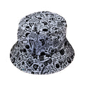 Nerdy Doodles Swag Bucket Hat Geek Nerd board game print Design by Zirkus Design dnd & rpg print