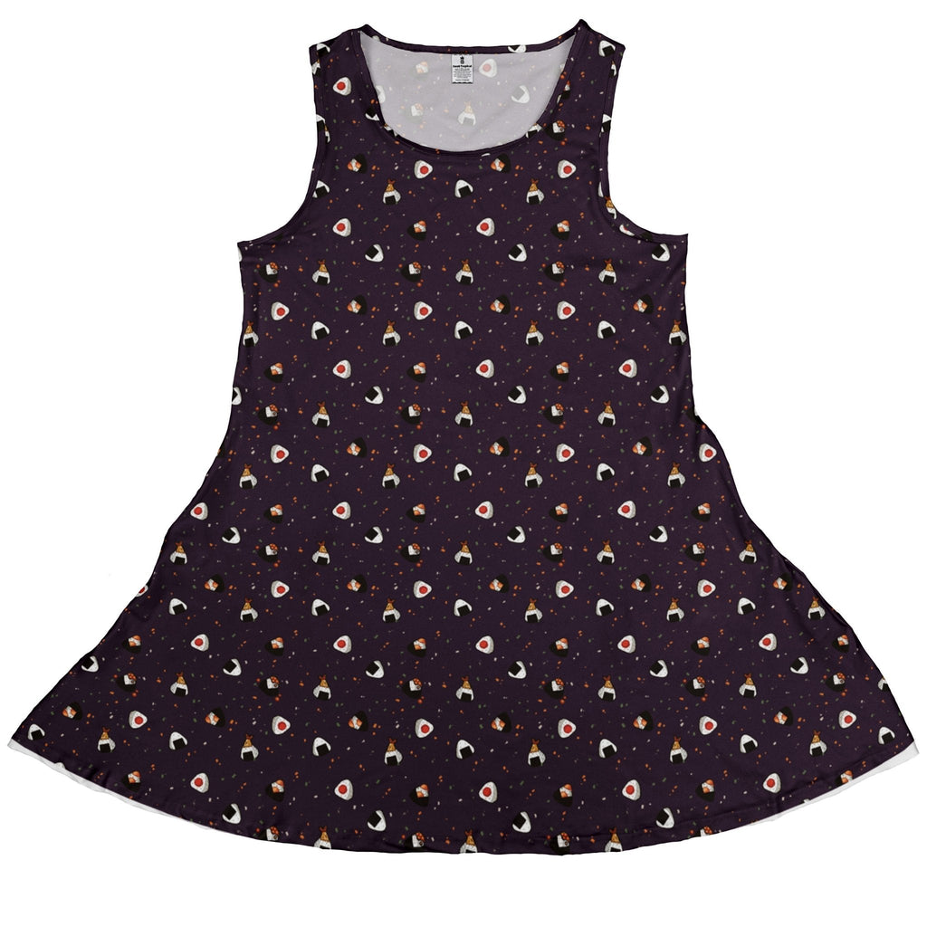 Onigiri Dark Dress Geek Nerd anime Design by Ardi Tong lx - C