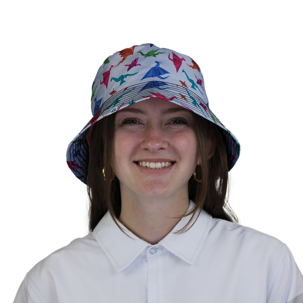 Origami Dragons Light Bucket Hat