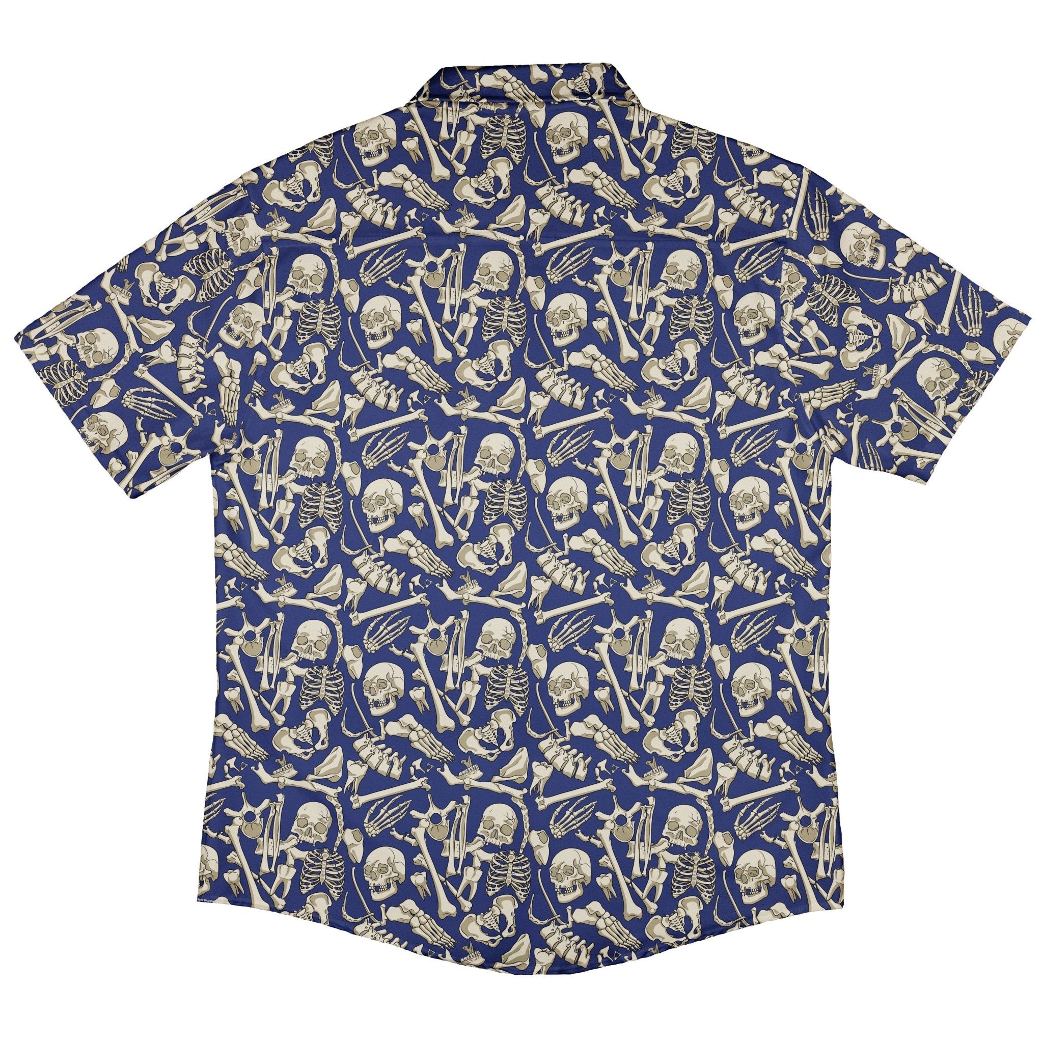 Osteology Dream Button Up Shirt Geek Nerd adult sizing Design by Julie Kitzes q225