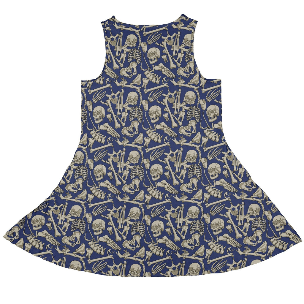 Osteology Dream Dress Geek Nerd Design by Julie Kitzes lx - C q225