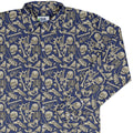 Osteology Dream Long Sleeve Button Up Shirt Geek Nerd adult sizing Design by Julie Kitzes FLOW DESC WRITING