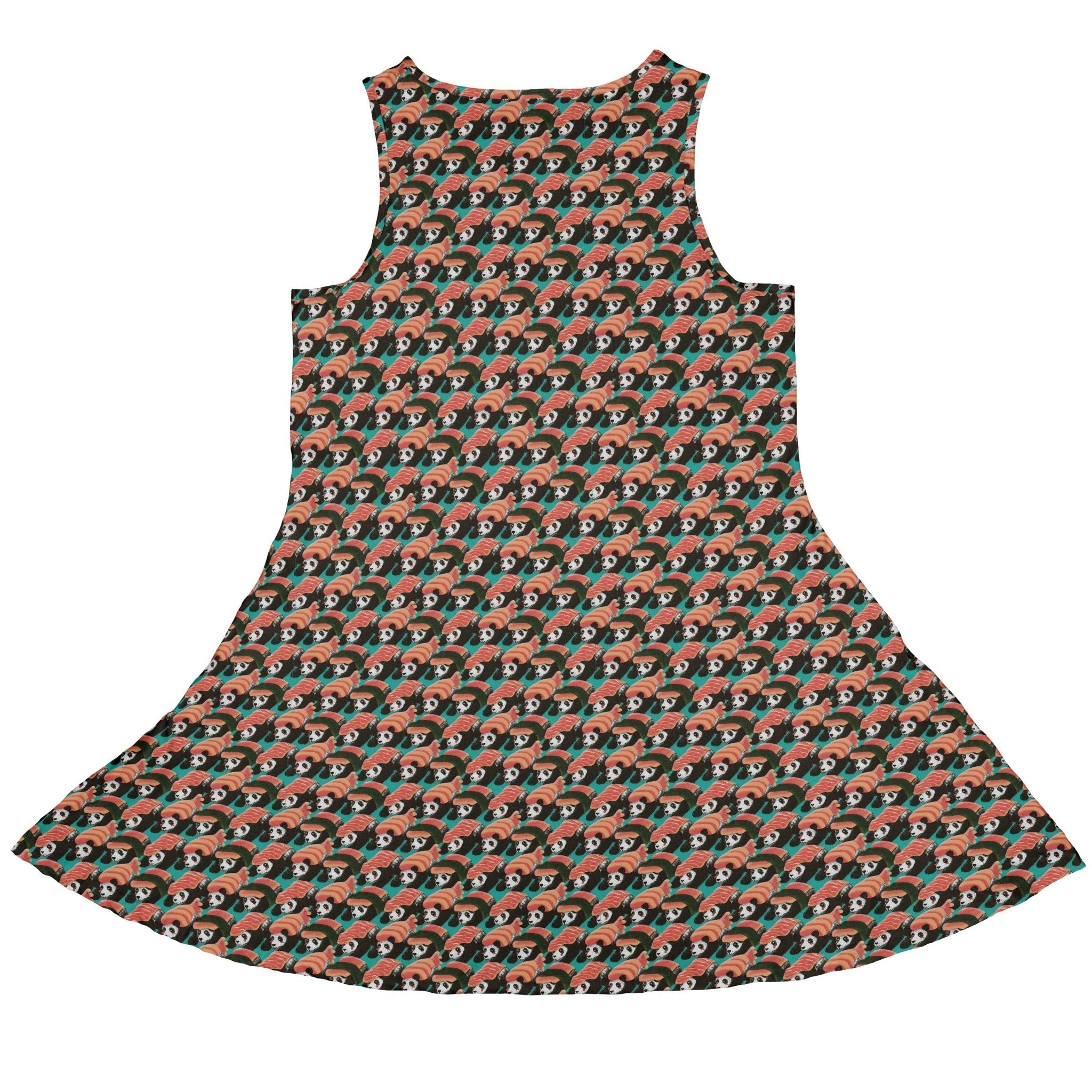 Panda Nigiri Anime Dress Geek Nerd Animal Patterns Anime Design by Tobe Fonseca