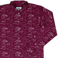 Paper Airplanes Red Long Sleeve Button Up Shirt Geek Nerd 0925 adult sizing All Adult Button Up Shirts