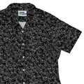 Periodic Table BW Curvy Button Up Shirt Geek Nerd Design by Julie Kitzes q225 science print