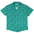 Pirate Toucans Button Up Shirt Geek Nerd adult sizing animal patterns Design by Zirkus Design