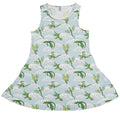 Pixel Dragon Video Game Mist Dress Geek Nerd Designs by Nathan fantasy prints lx - C