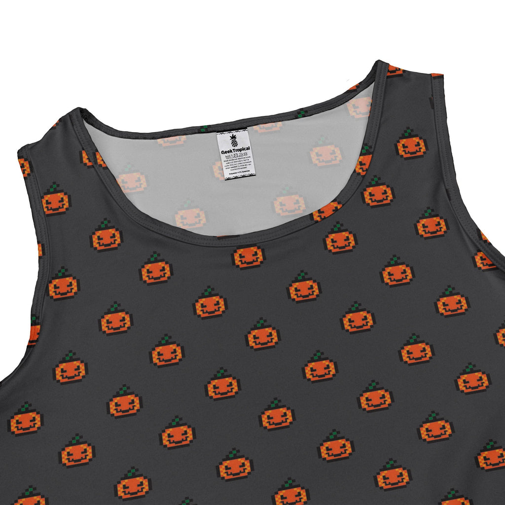 Pixel Pumpkins Dress Geek Nerd halloween lx - C q4