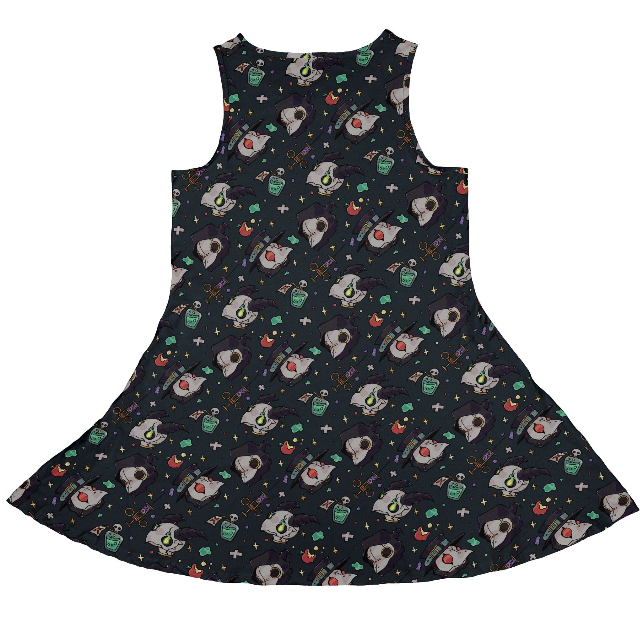 Plague Doctor Evening Dress Geek Nerd halloween lx - C q4