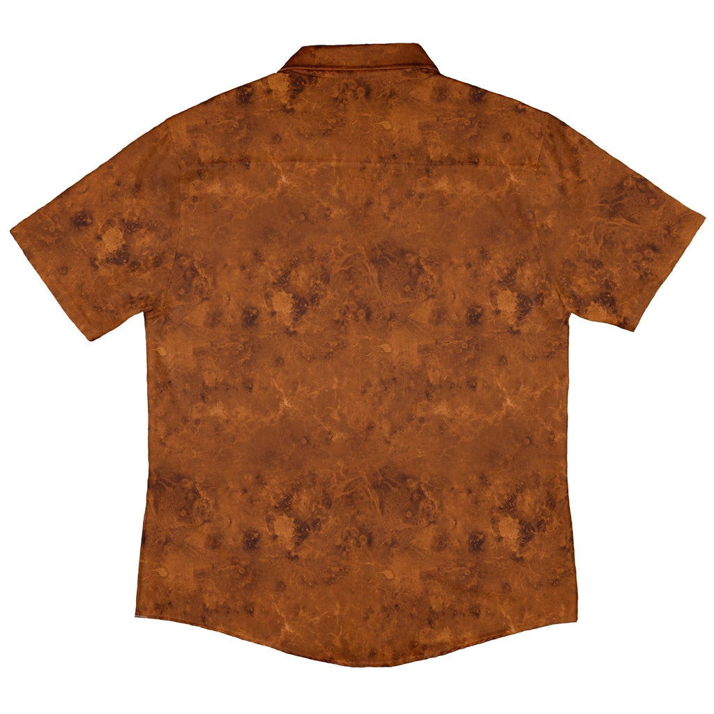 Planet Venus Space Button Up Shirt - adult sizing - Designs by Nathan - outer space & astronaut print