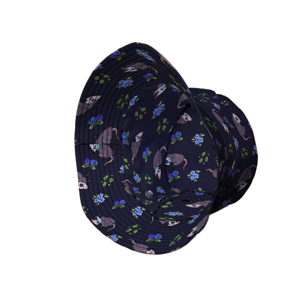 Playing Possum Bucket Hat Geek Nerd 0925 Animal Patterns Design by Ardi Tong