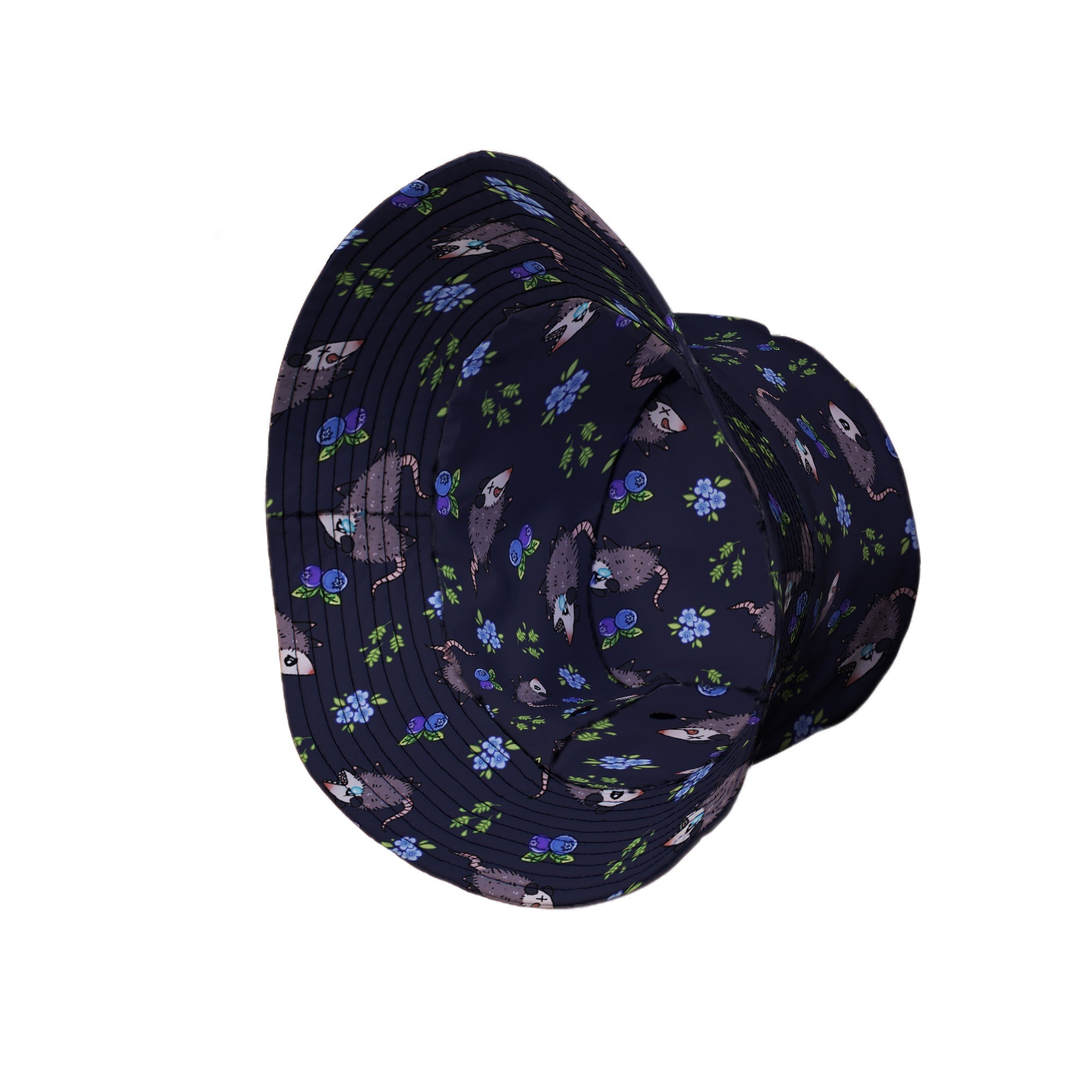 Playing Possum Bucket Hat Geek Nerd 0925 Animal Patterns Design by Ardi Tong