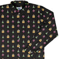 Poison Dice Elixirs Dnd Long Sleeve Button Up Shirt Geek Nerd adult sizing Design by Heather Davenport dnd & rpg print