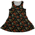 Pumpkin Ghosts Dress Geek Nerd 0925 Design by Episodic Fantasy Prints