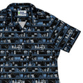 Purrrfect Library Curvy Button Up Shirt Geek Nerd 0925 All Adult Button Up Shirts Animal Patterns