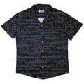 Python Pi Button Up Shirt - adult sizing - computer print -
