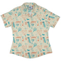 Ramen Recipe Japanese Curvy Button Up Shirt Geek Nerd Anime Design by Tobe Fonseca Q3 - 2