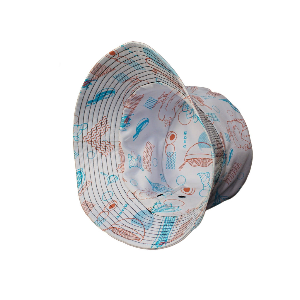 Ramen Recipe Japanese Bucket Hat - Anime - Design by Tobe Fonseca - lx - B