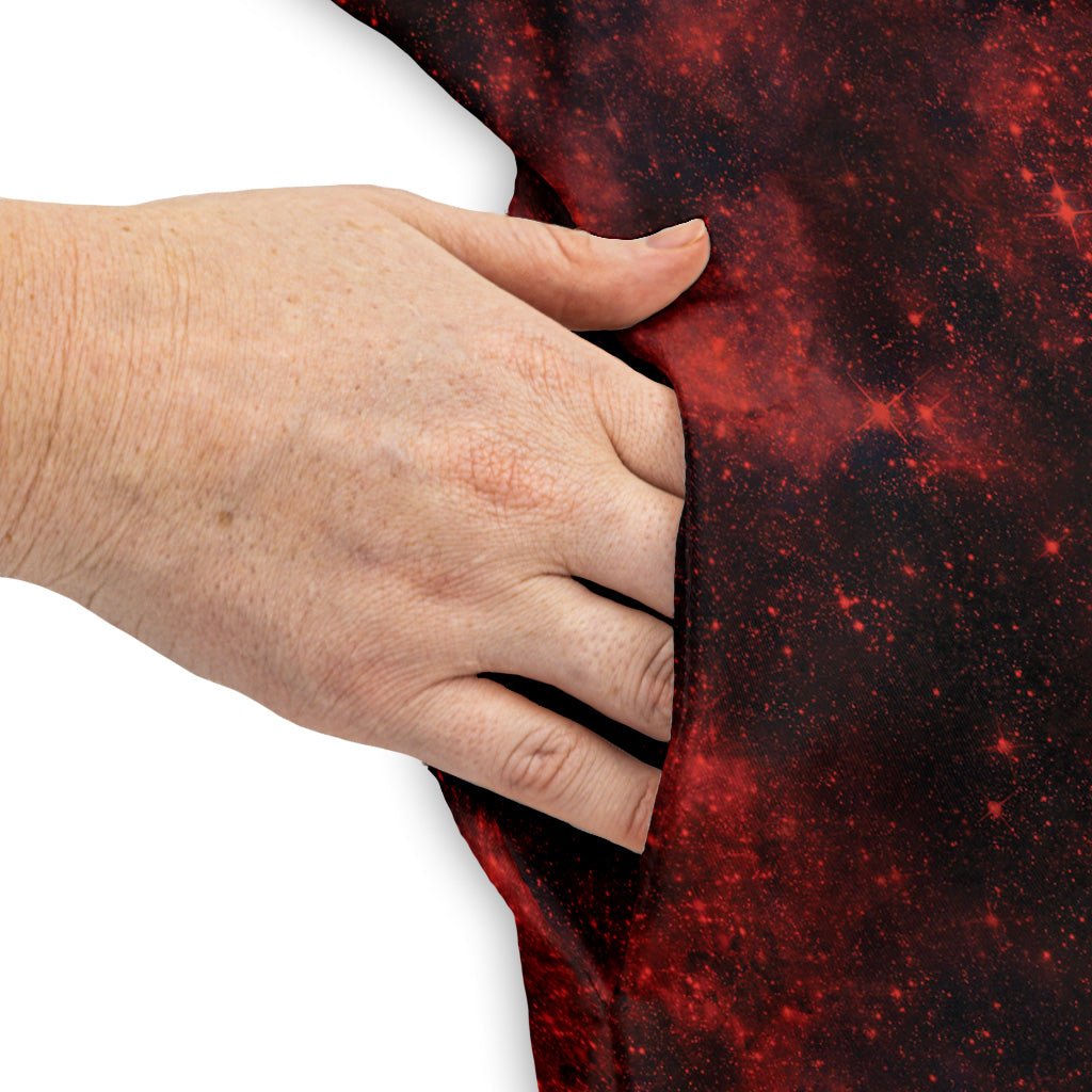 Red Nebula Space Dress Geek Nerd lx - C outer space & astronaut print