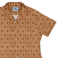 Retro Diamond Dice Curvy Button Up Shirt Geek Nerd Design by Heather Davenport dnd & rpg print q225
