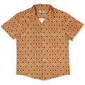Retro Diamond Dice Button Up Shirt Geek Nerd adult sizing Design by Heather Davenport dnd & rpg print