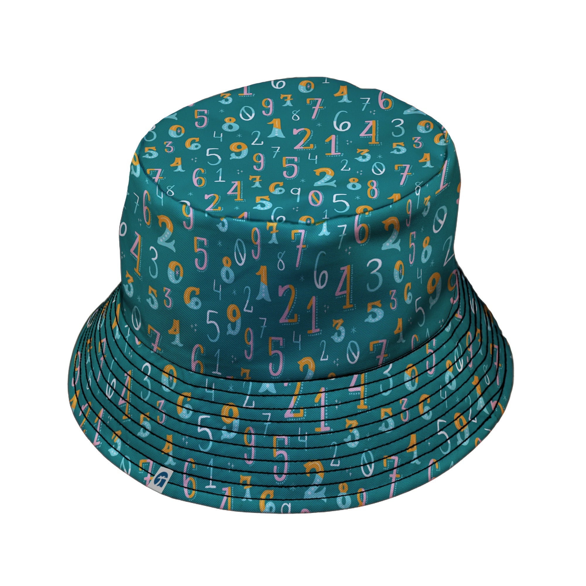 Retro Math Bucket Hat Geek Nerd Design by Zirkus Design lx - B mathematics print