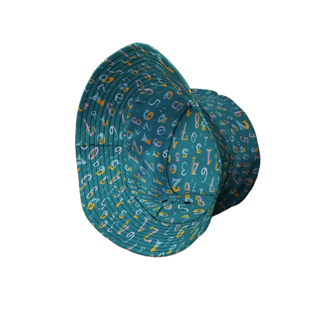 Retro Math Bucket Hat Geek Nerd Design by Zirkus Design lx - B mathematics print