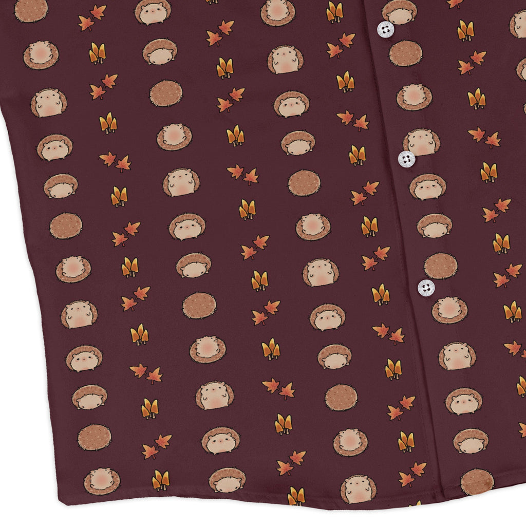 Rolling Hedgehogs Long Sleeve Button Up Shirt Geek Nerd 0925 adult sizing All Adult Button Up Shirts