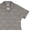 Runway Stripe Curvy Button Up Shirt Geek Nerd aviation print Design by Zirkus Design q225