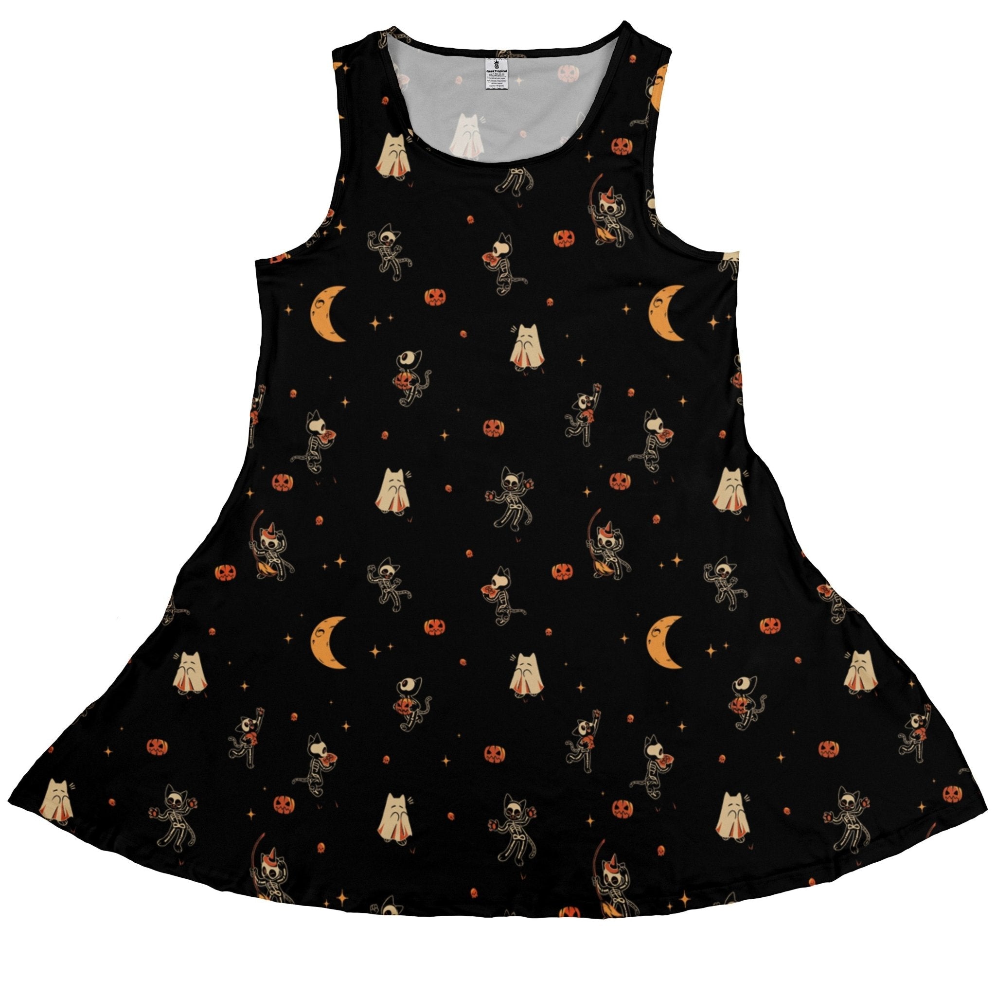 Scaredy Cats Dress Geek Nerd halloween lx - C q4