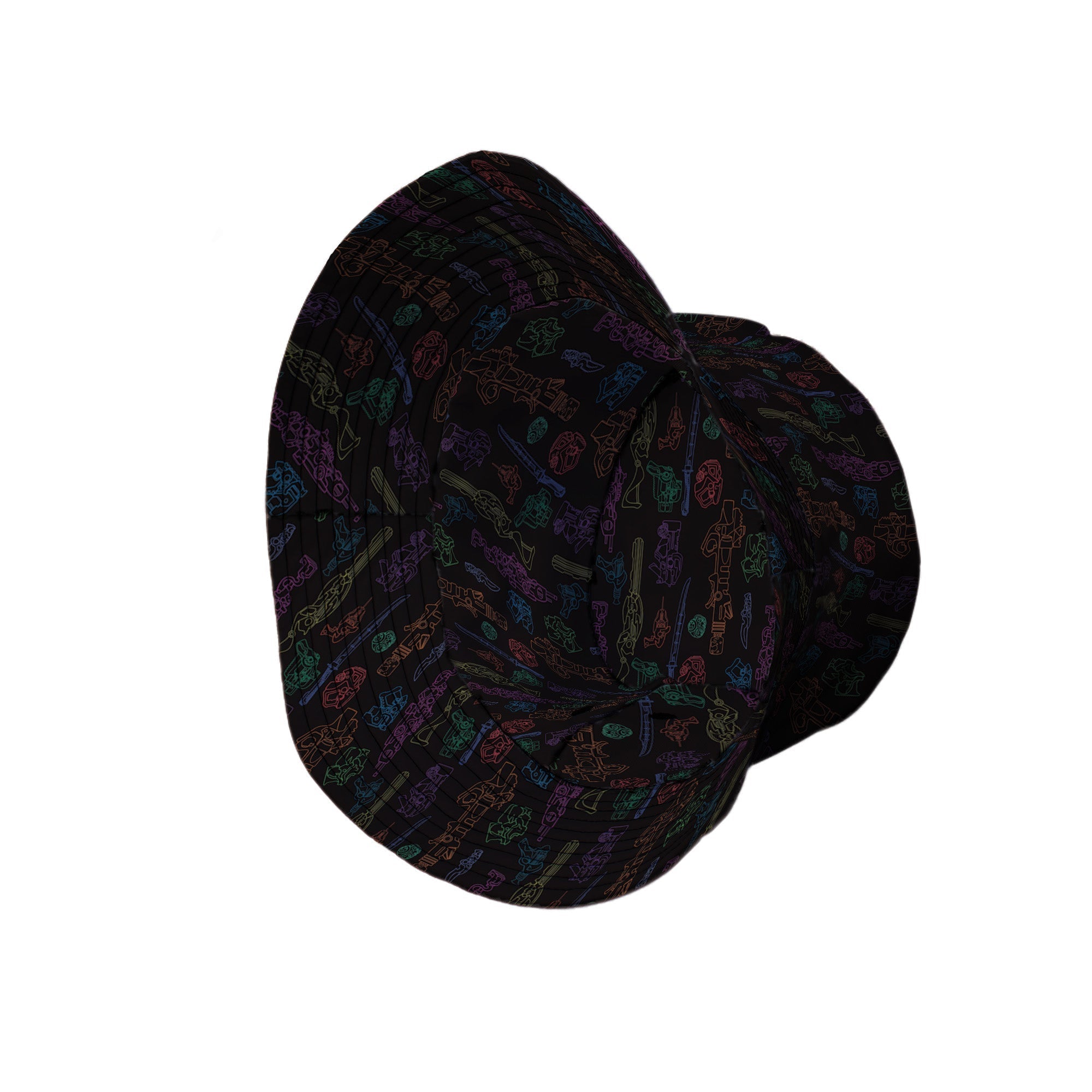 Sci Fi Weapons Bucket Hat