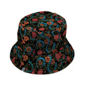 Serpentine Blossom Bucket Hat Geek Nerd 0925 Animal Patterns Botany Print