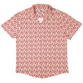 Shakespeare Red Macbeth Button Up Shirt - adult sizing - Book Prints - Simple Patterns