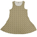 Shakespeare Tan Monochrome Dress Geek Nerd Book Prints lx - C Simple Patterns
