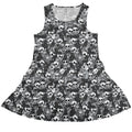 Skeleton Cat Love Dress Geek Nerd 0925 Animal Patterns Design by Tobe Fonseca