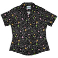 Sootsprites Anime Curvy Button Up Shirt Geek Nerd Anime Design by Heather Davenport Q3