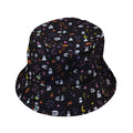 Spooky Doodles Bucket Hat Geek Nerd 0925 Design by Heather Davenport Fantasy Prints
