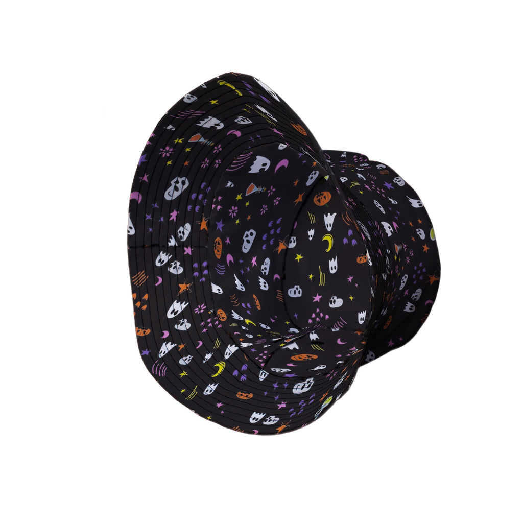 Spooky Doodles Bucket Hat Geek Nerd 0925 Design by Heather Davenport Fantasy Prints