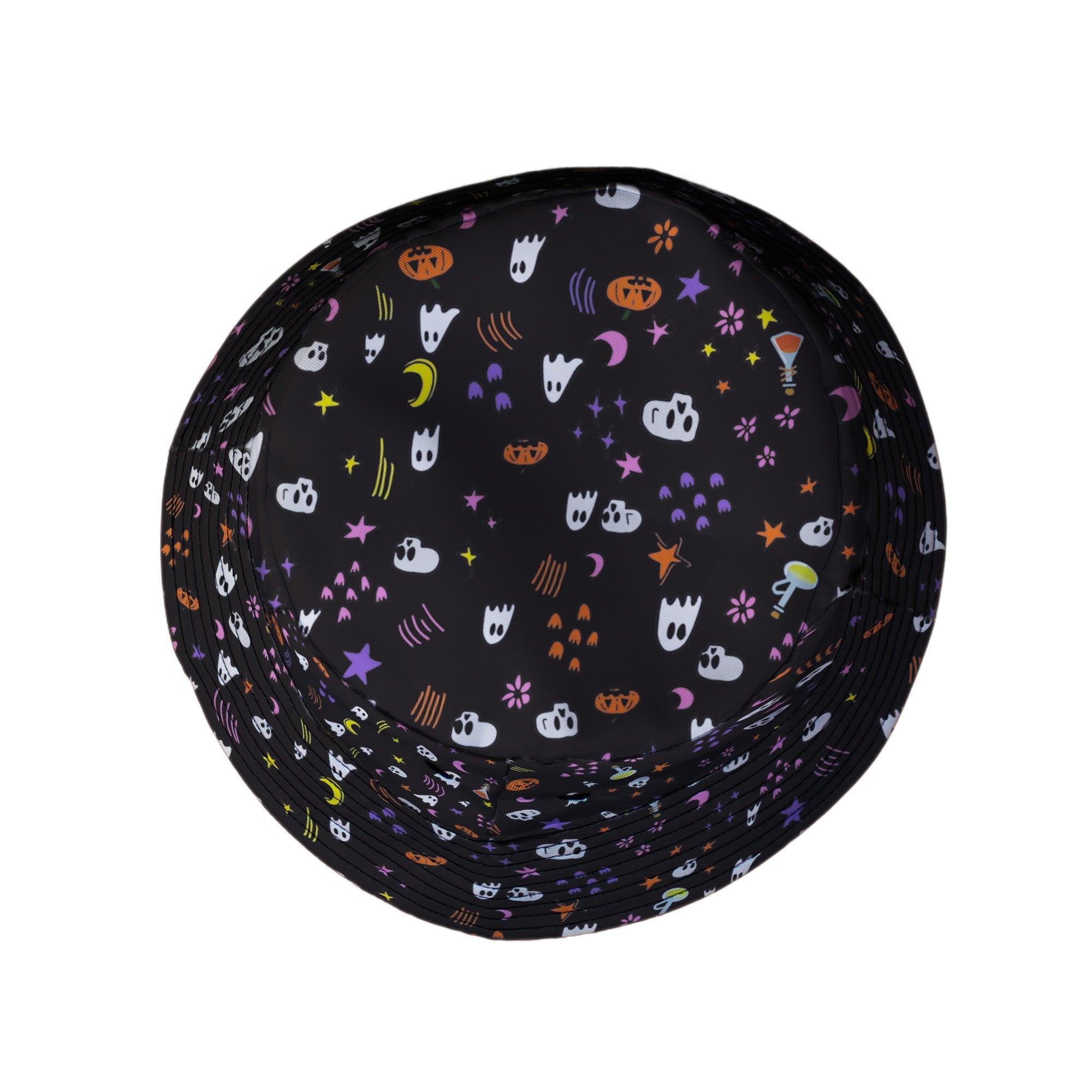 Spooky Doodles Bucket Hat Geek Nerd 0925 Design by Heather Davenport Fantasy Prints