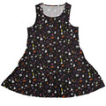 Spooky Doodles Dress Geek Nerd 0925 Design by Heather Davenport Fantasy Prints