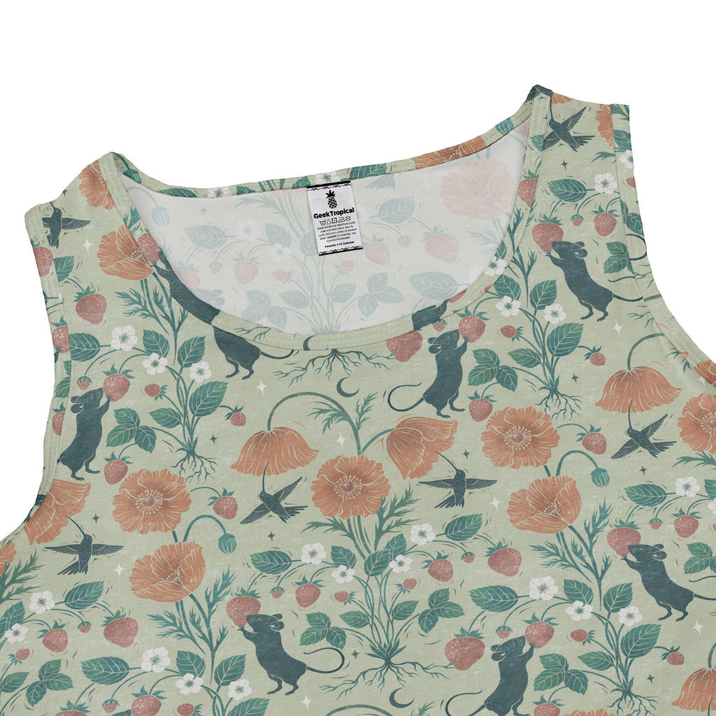 Spring Garden Dress Geek Nerd 0925 Botany Print Design by Episodic